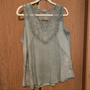 Pol lace tank